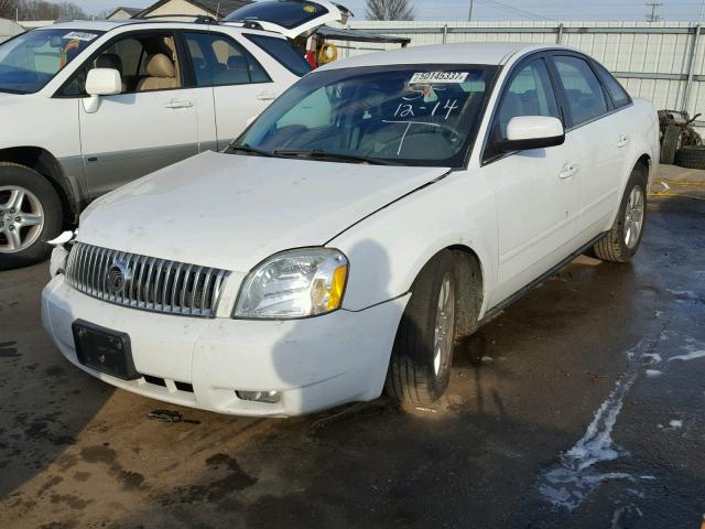 1MEFM40135G614245 - 2005 MERCURY MONTEGO LU WHITE photo 2