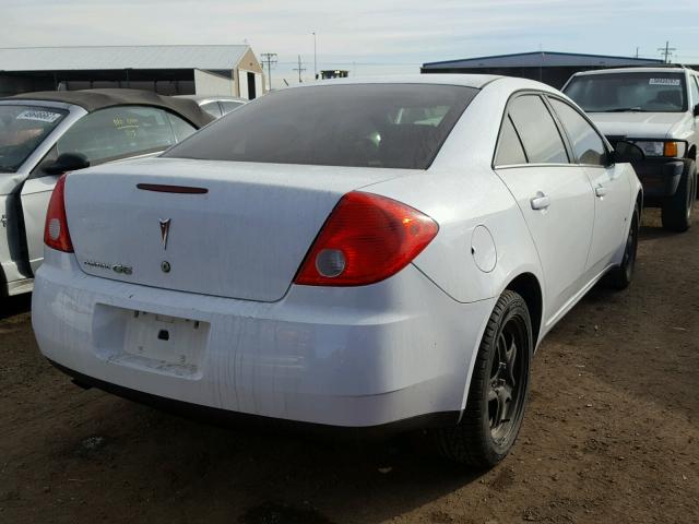 1G2ZG57B294224971 - 2009 PONTIAC G6 WHITE photo 4