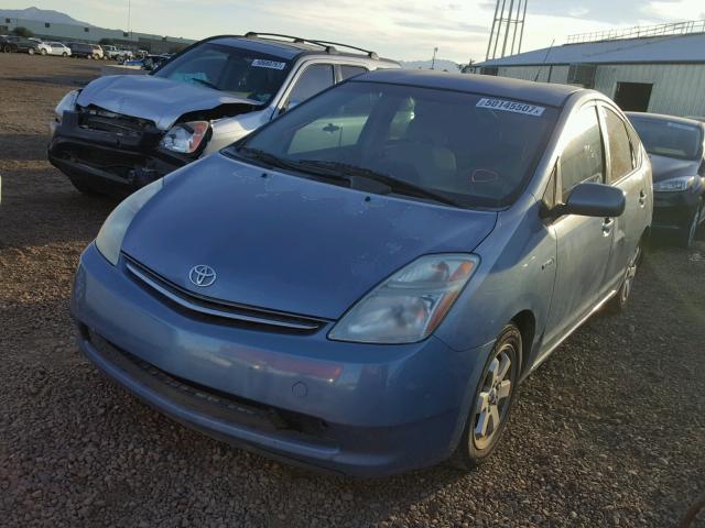 JTDKB20U977086993 - 2007 TOYOTA PRIUS BLUE photo 2