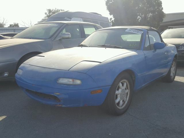 JM1NA351XL0105543 - 1990 MAZDA MX-5 MIATA BLUE photo 2