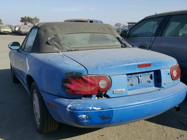 JM1NA351XL0105543 - 1990 MAZDA MX-5 MIATA BLUE photo 3