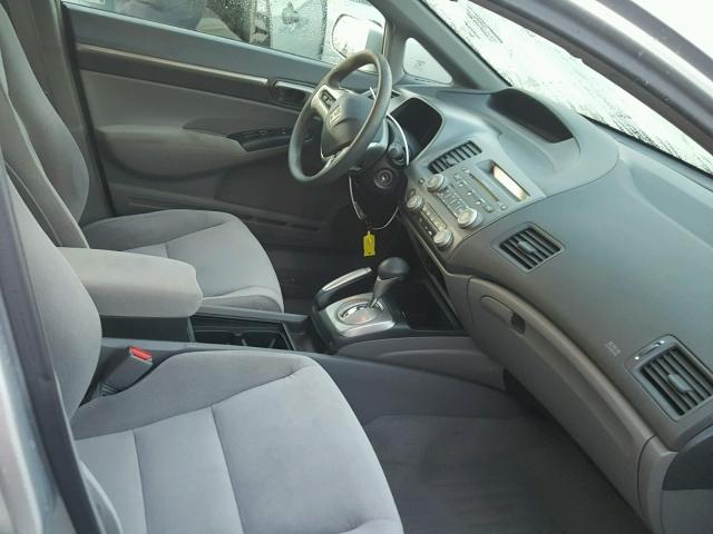 1HGFA16856L086800 - 2006 HONDA CIVIC EX SILVER photo 5