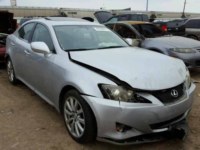 JTHCK262672009374 - 2007 LEXUS IS 250 SILVER photo 1