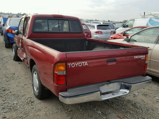 4TAVL52N4XZ485232 - 1999 TOYOTA TACOMA XTR RED photo 3