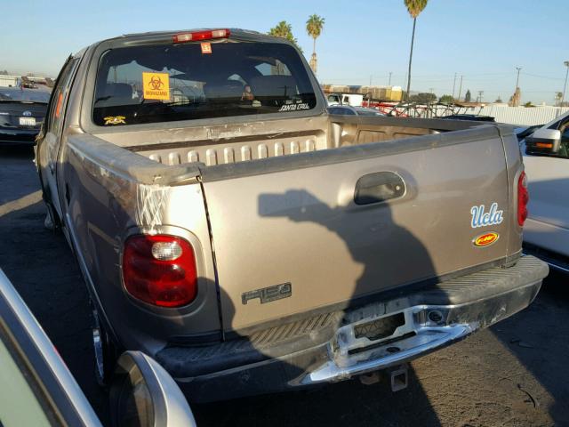 1FTRW08L93KB31103 - 2003 FORD F150 SUPER GRAY photo 3