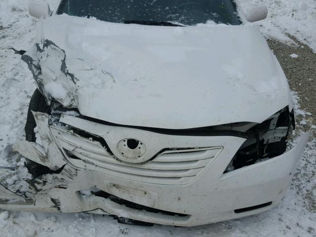 4T1BE46K88U773048 - 2008 TOYOTA CAMRY CE WHITE photo 7