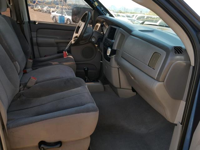 3D7KU28C64G193091 - 2004 DODGE RAM 2500 S ლურჯი ფოტო 6