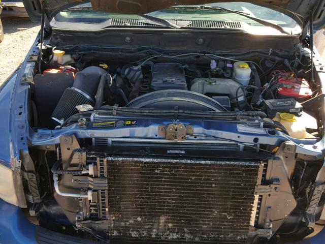 3D7KU28C64G193091 - 2004 DODGE RAM 2500 S ლურჯი ფოტო 8