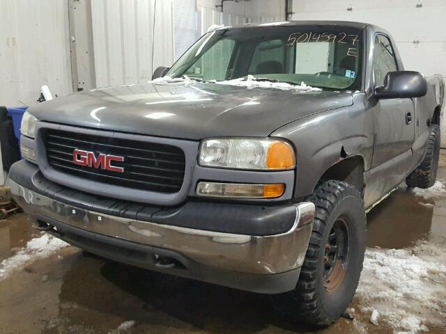 1GTEK14W5XE535455 - 1999 GMC NEW SIERRA GRAY photo 2