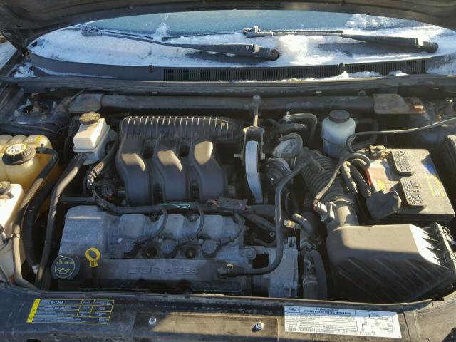 1FAFP24135G200671 - 2005 FORD FIVE HUNDR BLACK photo 7