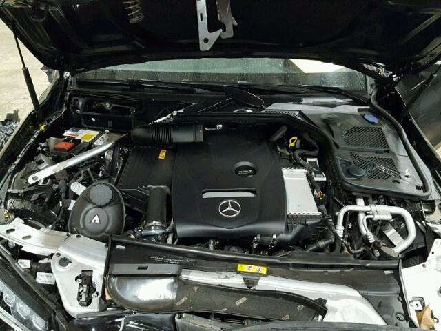 55SWF4KB0FU062103 - 2015 MERCEDES-BENZ C 300 4MAT BLACK photo 7