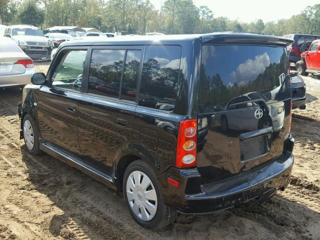 JTLKT324X64056194 - 2006 TOYOTA SCION XB BLACK photo 3