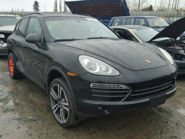 WP1AB2A21CLA47579 - 2012 PORSCHE CAYENNE S BLACK photo 1