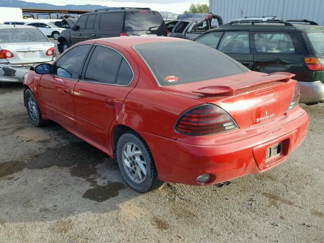 1G2NF52E34M541413 - 2004 PONTIAC GRAND AM S წითელი ფოტო 3