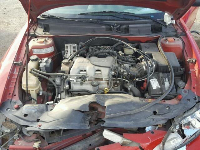 1G2NF52E34M541413 - 2004 PONTIAC GRAND AM S RED photo 7