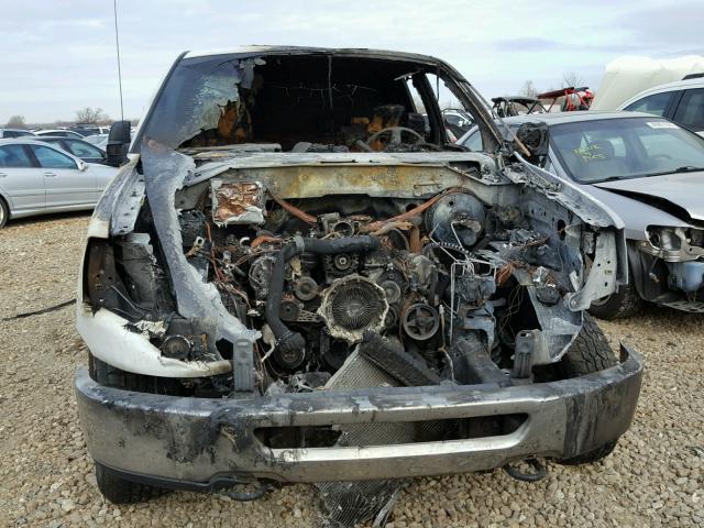 1FTRX14W48FC09256 - 2008 FORD F150 BURN photo 9