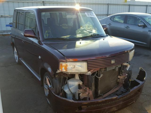 JTLKT324640154496 - 2004 TOYOTA SCION XB PURPLE photo 1