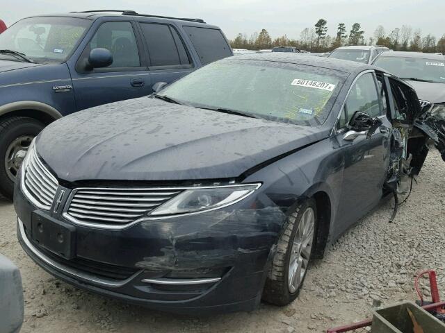 3LN6L2G90ER833124 - 2014 LINCOLN MKZ Grafito foto 2