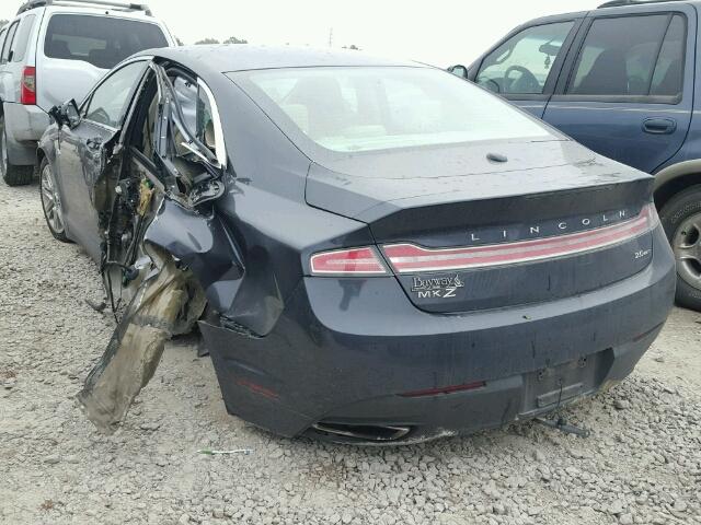 3LN6L2G90ER833124 - 2014 LINCOLN MKZ Grafito foto 3
