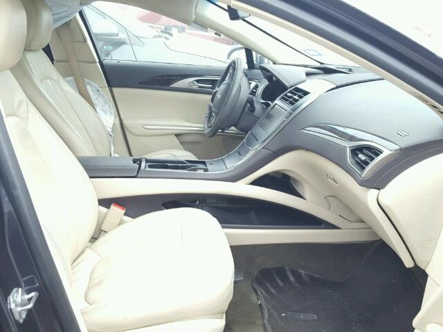 3LN6L2G90ER833124 - 2014 LINCOLN MKZ Grafito foto 5