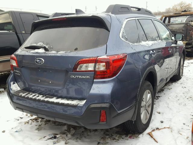 4S4BSADCXJ3215197 - 2018 SUBARU OUTBACK 2. BLUE photo 4