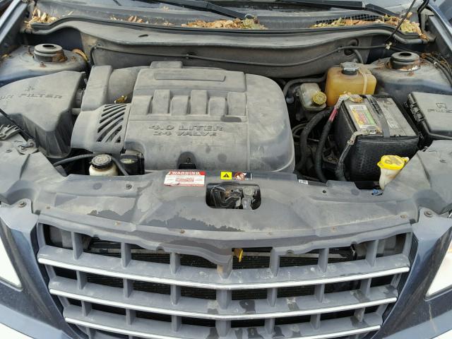 2A8GM68X27R326334 - 2007 CHRYSLER PACIFICA T BLUE photo 7