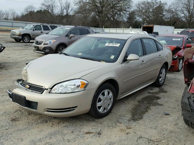 2G1WF5EK2B1252168 - 2011 CHEVROLET IMPALA LS TAN photo 2