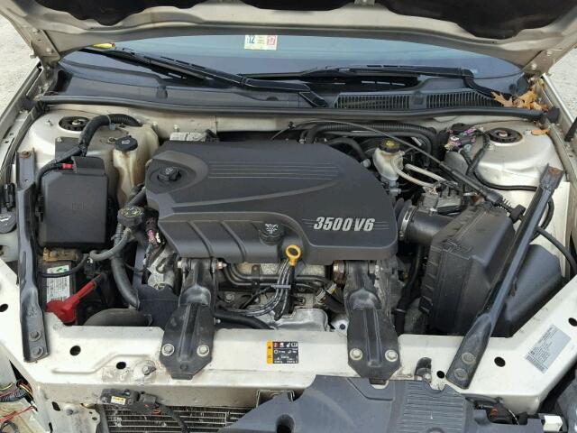 2G1WF5EK2B1252168 - 2011 CHEVROLET IMPALA LS TAN photo 7