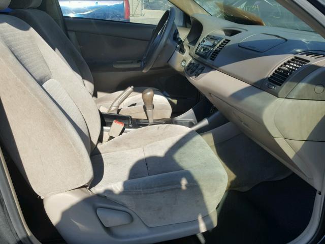 4T1BE32K03U199960 - 2003 TOYOTA CAMRY LE BLACK photo 5