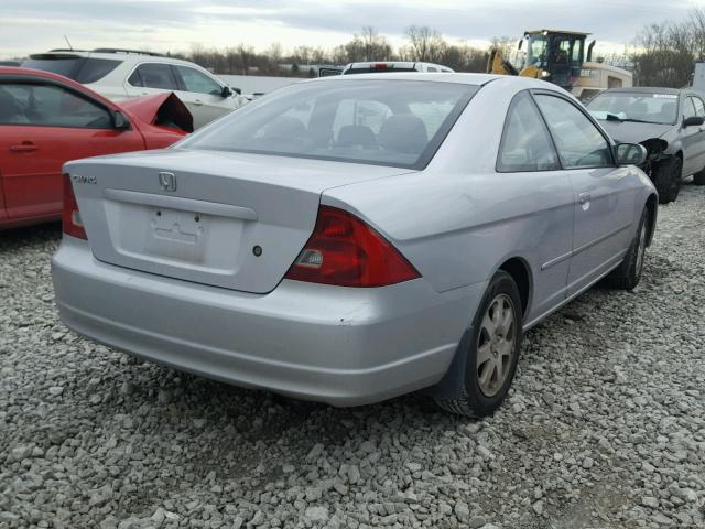 1HGEM22933L072669 - 2003 HONDA CIVIC EX ვერცხლისფერი ფოტო 4