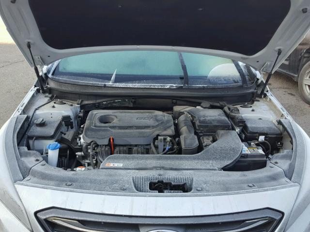 5NPE34AF6HH471317 - 2017 HYUNDAI SONATA SPO SILVER photo 7