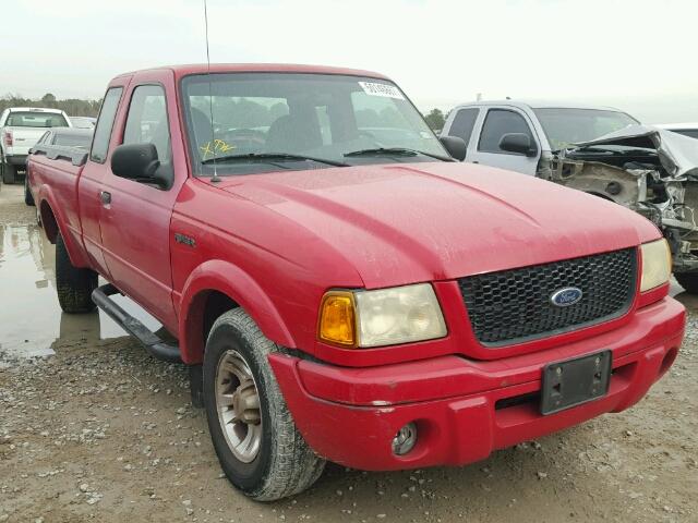 1FTYR14V12PB38225 - 2002 FORD RANGER SUP RED photo 1