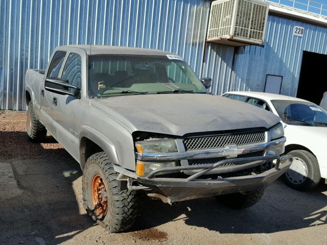 1GCGK13UX3F193594 - 2003 CHEVROLET SILVERADO SILVER photo 1