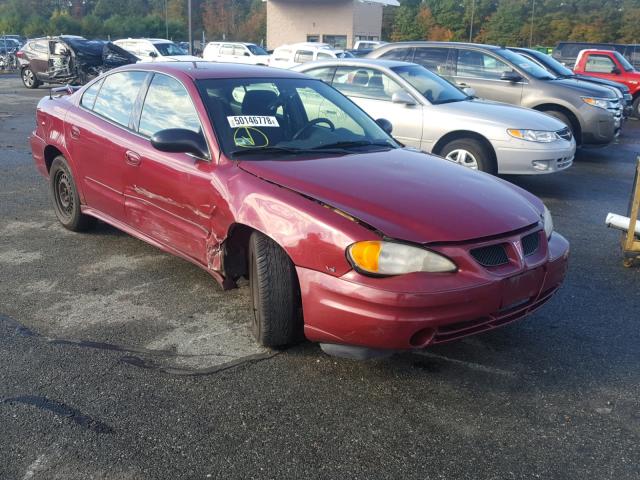 1G2NE52E75M144209 - 2005 PONTIAC GRAND AM S RED photo 1