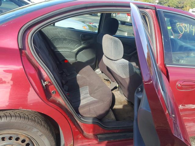 1G2NE52E75M144209 - 2005 PONTIAC GRAND AM S RED photo 6