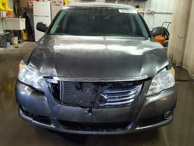 4T1BK36B98U264511 - 2008 TOYOTA AVALON XL CHARCOAL photo 9