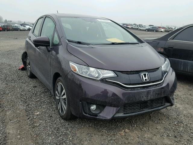 JHMGK5H75GS014576 - 2016 HONDA FIT EX PURPLE photo 1