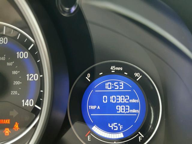 JHMGK5H75GS014576 - 2016 HONDA FIT EX PURPLE photo 8