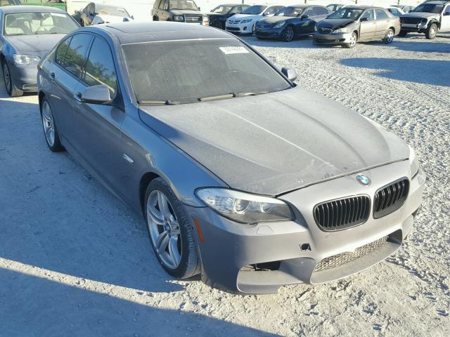 WBAFR9C58BC758307 - 2011 BMW 550 I GRAY photo 1