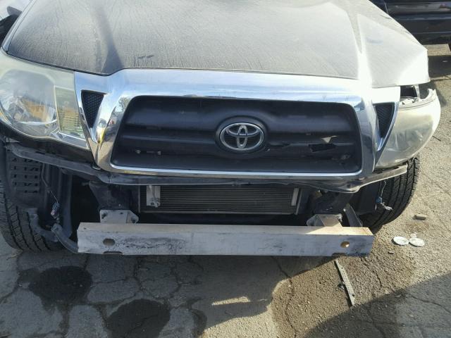 5TETU62N76Z284409 - 2006 TOYOTA TACOMA PRE BLACK photo 9