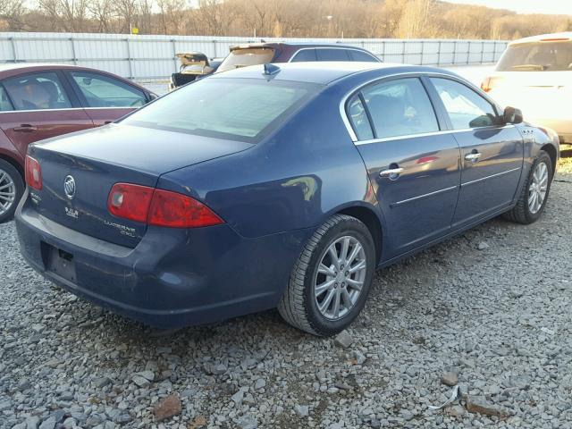 1G4HD57M59U104496 - 2009 BUICK LUCERNE CX BLUE photo 4