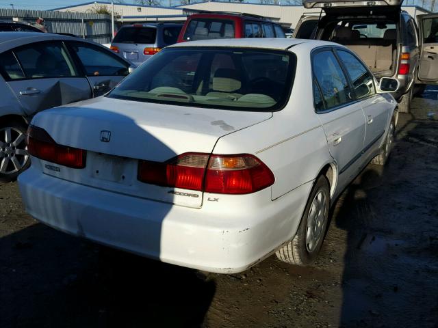 1HGCG6656XA076214 - 1999 HONDA ACCORD LX WHITE photo 4