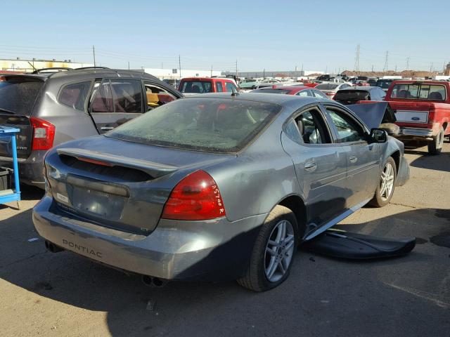 2G2WR554661240289 - 2006 PONTIAC GRAND PRIX BLUE photo 4