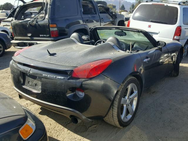 1G2MG35X87Y123114 - 2007 PONTIAC SOLSTICE G BLACK photo 4