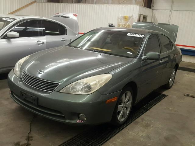 JTHBA30G865161985 - 2006 LEXUS ES 330 GREEN photo 2