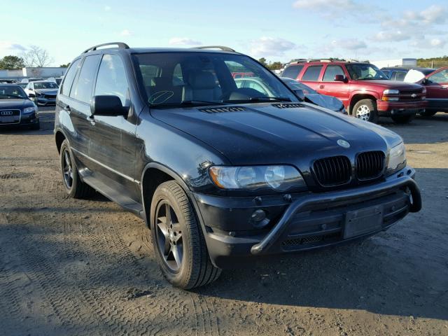 5UXFB33502LH35934 - 2002 BMW X5 4.4I BLACK photo 1