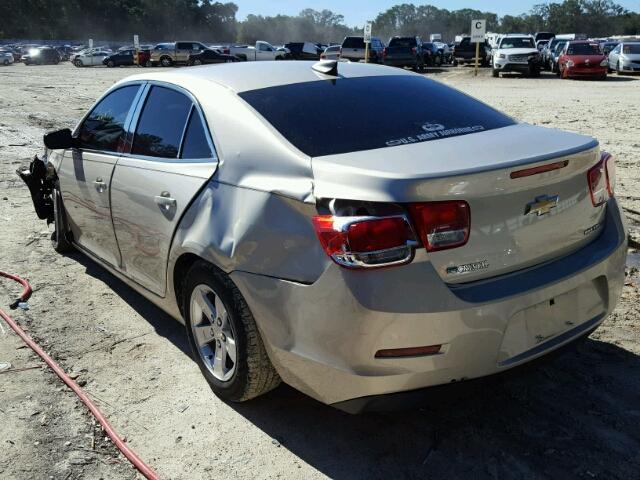 1G11B5SL2FF287813 - 2015 CHEVROLET MALIBU LS GOLD photo 3