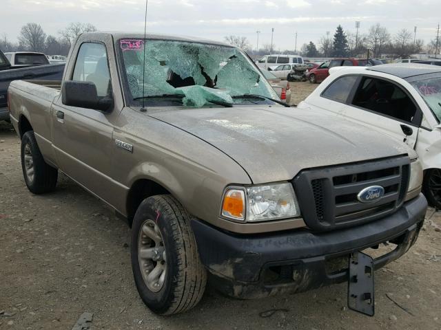 1FTYR10D36PA85997 - 2006 FORD RANGER TAN photo 1