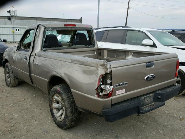 1FTYR10D36PA85997 - 2006 FORD RANGER TAN photo 3