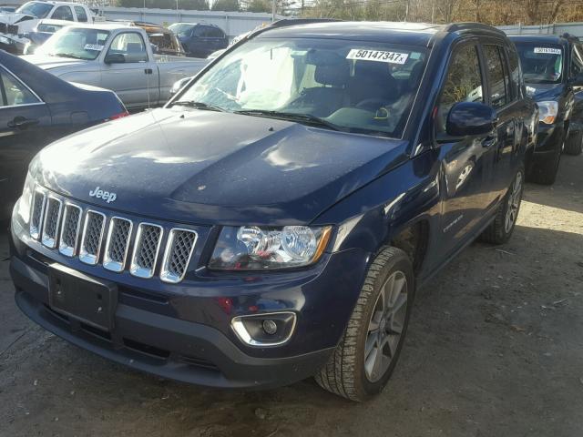 1C4NJDEB1GD657820 - 2016 JEEP COMPASS LA BLUE photo 2